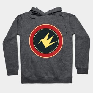 Superhero Nostalgia - Retro Vintage Logo Design Hoodie